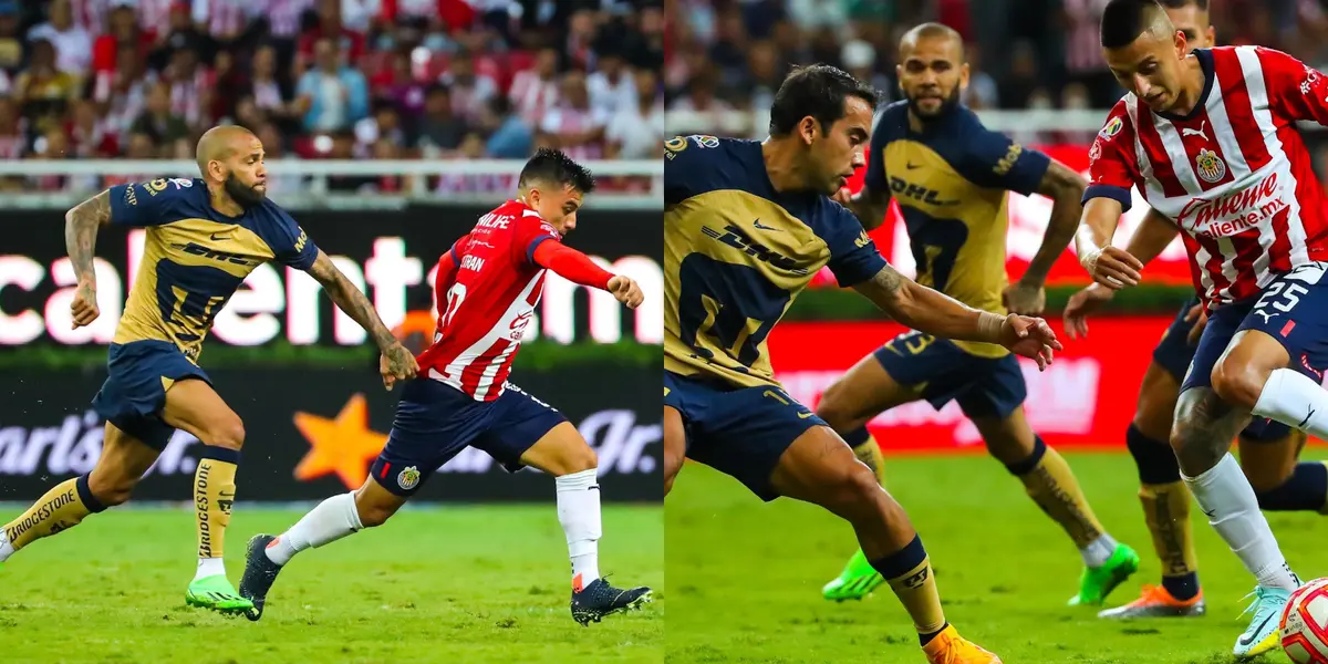 El astro brasileño no existió en la cancha del Akron y fue víctima del talento del jugador rojiblanco.