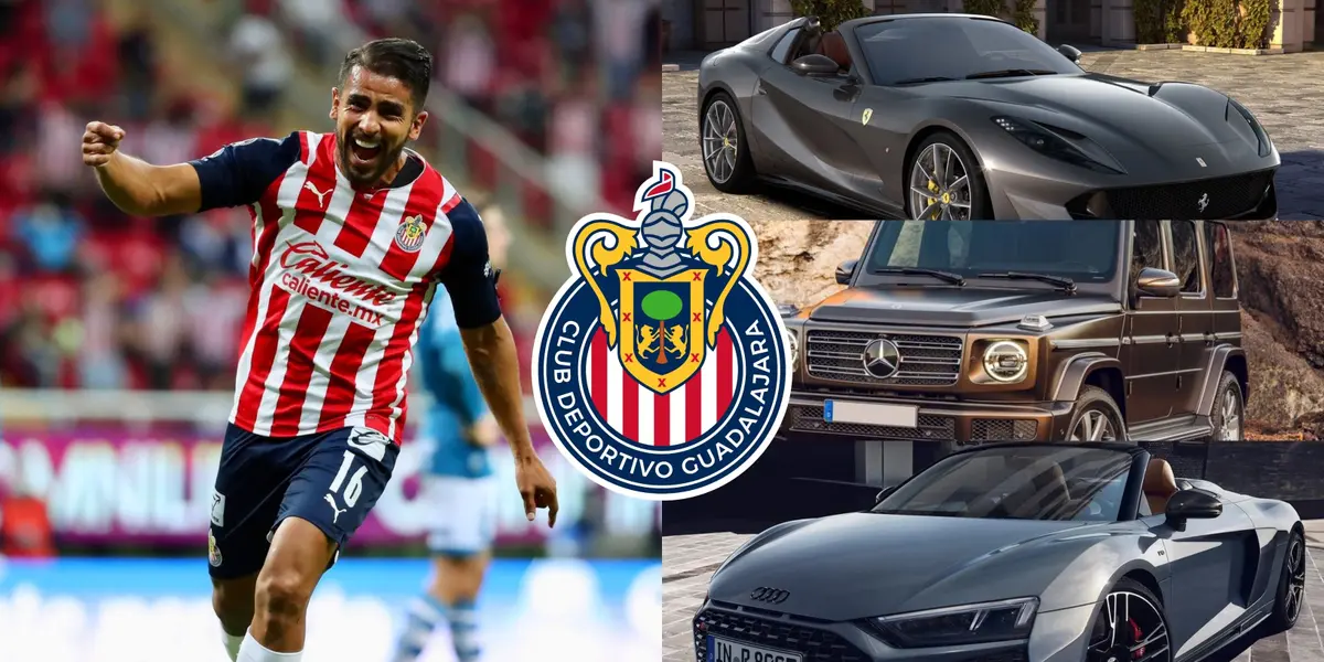 El automóvil que presume Miguel Ponce gracias al dinero que ganó por las cuatro copas que levantó en Chivas.