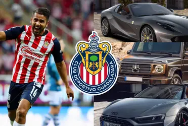El automóvil que presume Miguel Ponce gracias al dinero que ganó por las cuatro copas que levantó en Chivas.