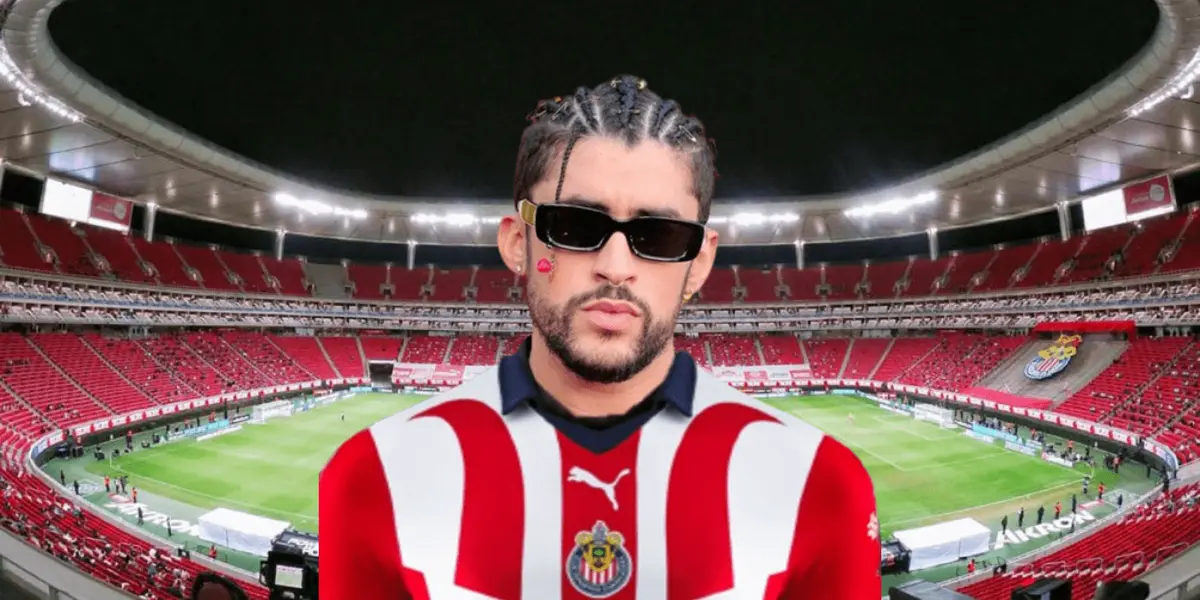 El cantante de reggaetón Bad Bunny apareció con una playera rojiblanca y esta es su vínculo con Chivas