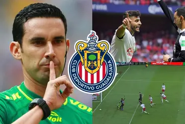El Clásico Tapatío no estuvo exento de polémica y dos errores puntuales del arbitro perjudicaron a Chivas.