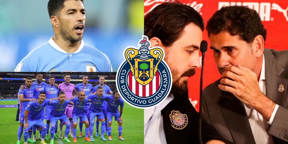 El Cruz Azul haría perder una fortuna a Chivas si logran contratar a Luis Suárez.