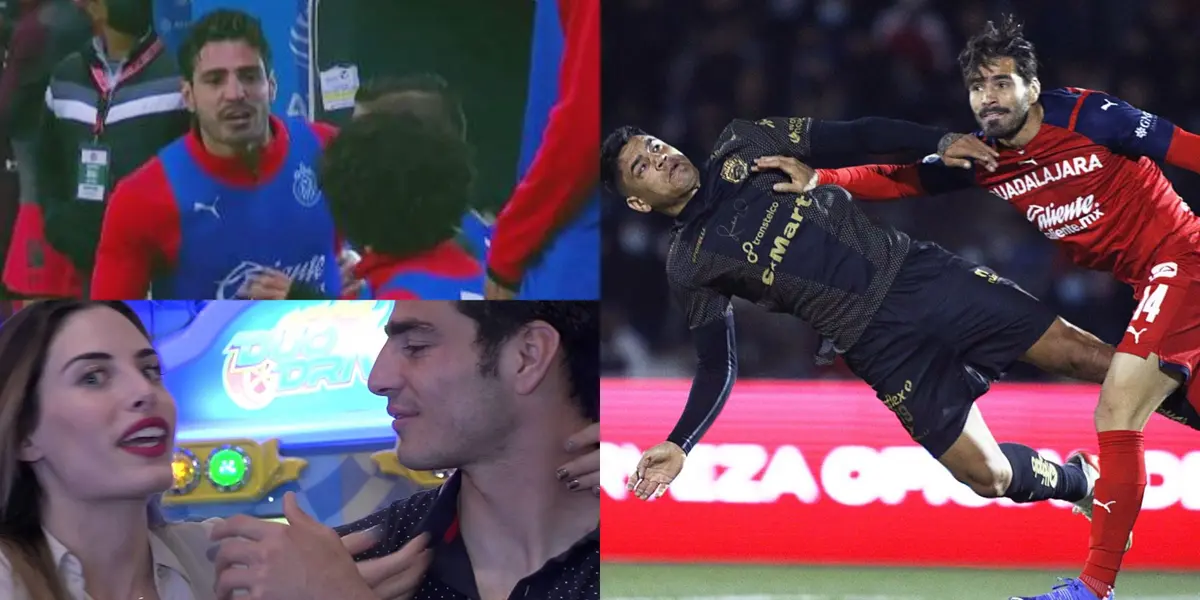 El defensor estuvo dentro de una nueva trifulca.