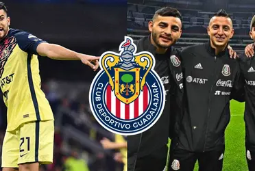 El delantero del América sería el elegido de la directiva para reforzar a Chivas.