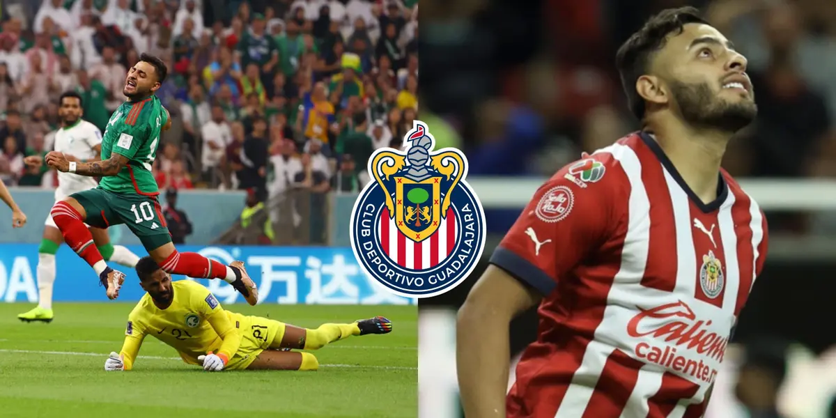 El delantero del Manchester City enseña al 10 de Chivas a como definir.