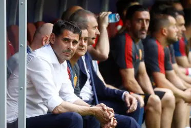 El entrenador español Vicente del Bosque no duda de la capacidad de Fernando Hierro
