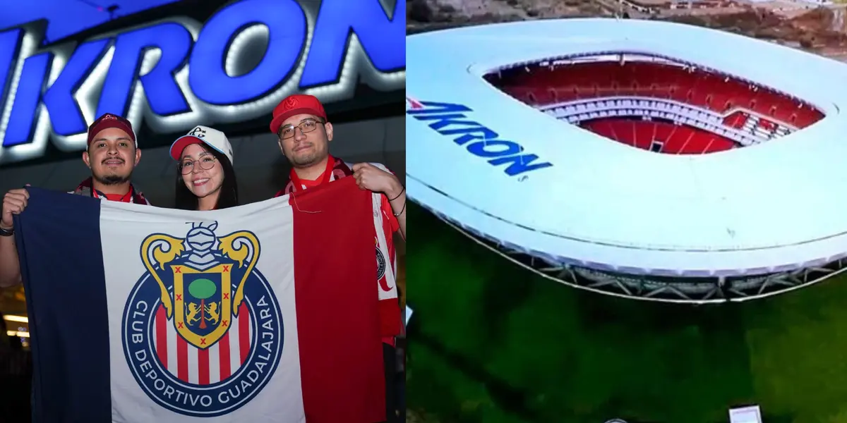 El Estadio Akron cambiará de nombre pero solo para la justa mundialista | Foto: @estadioAkron
