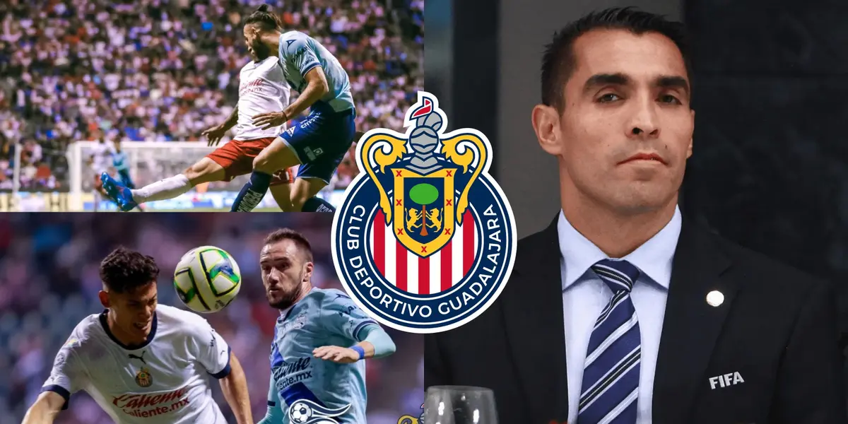 El ex árbitro mundialista Marco Antonio Rodríguez no podría creer como perjudicaron a Chivas.