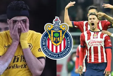 El ex delantero del América, Raúl Jiménez fue humillado por Chivas mucho antes de su intento de burla.
