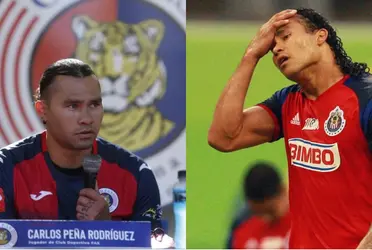 El ex jugador del Rebaño Carlos "Gullit" Peña otra vez dando de que hablar.