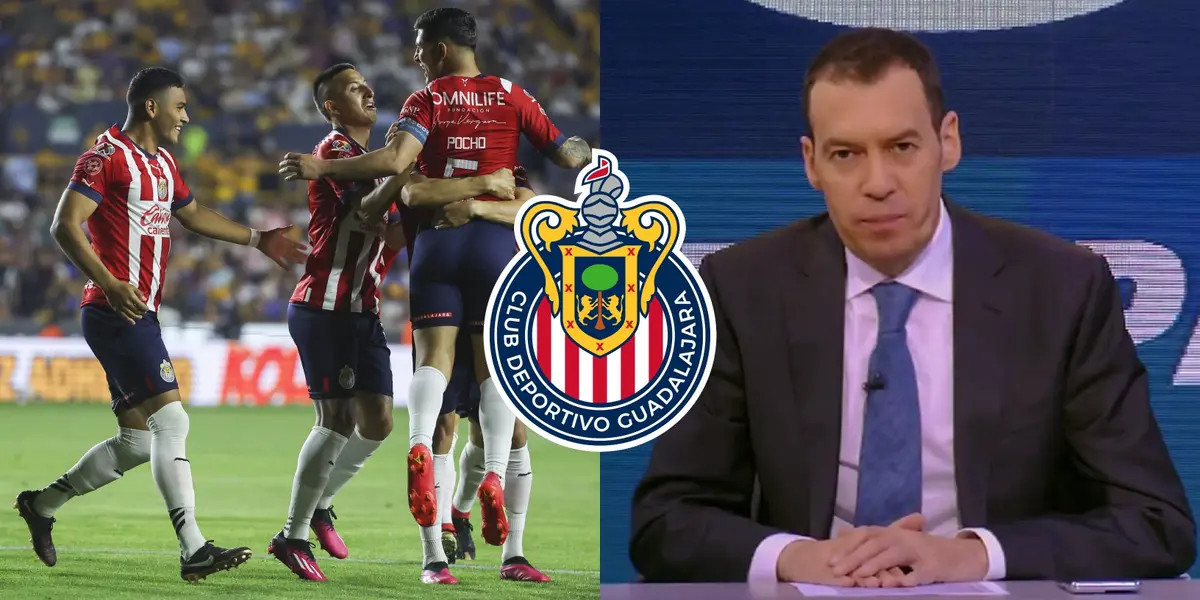 El famoso periodista André Marín regresó a la televisión y lo hizo para defender al Rebaño Sagrado.