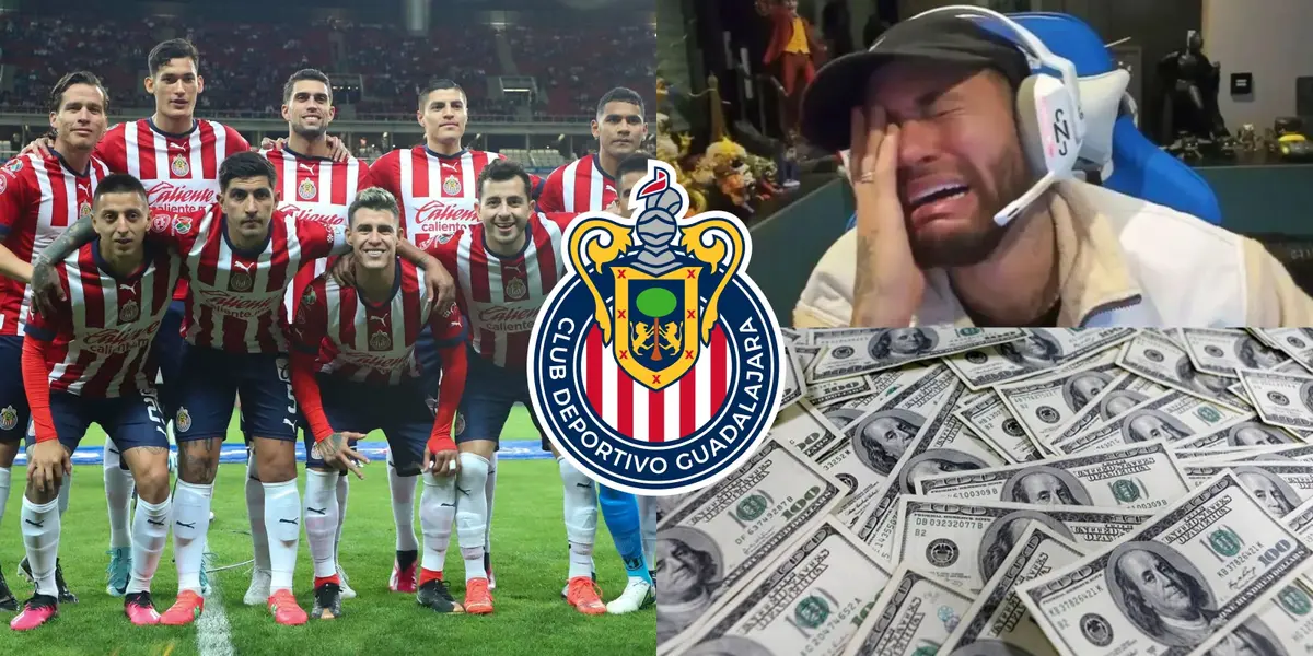El futbolista de Chivas que como Neymar perdió una fortuna en un abrir y cerrar de ojos.