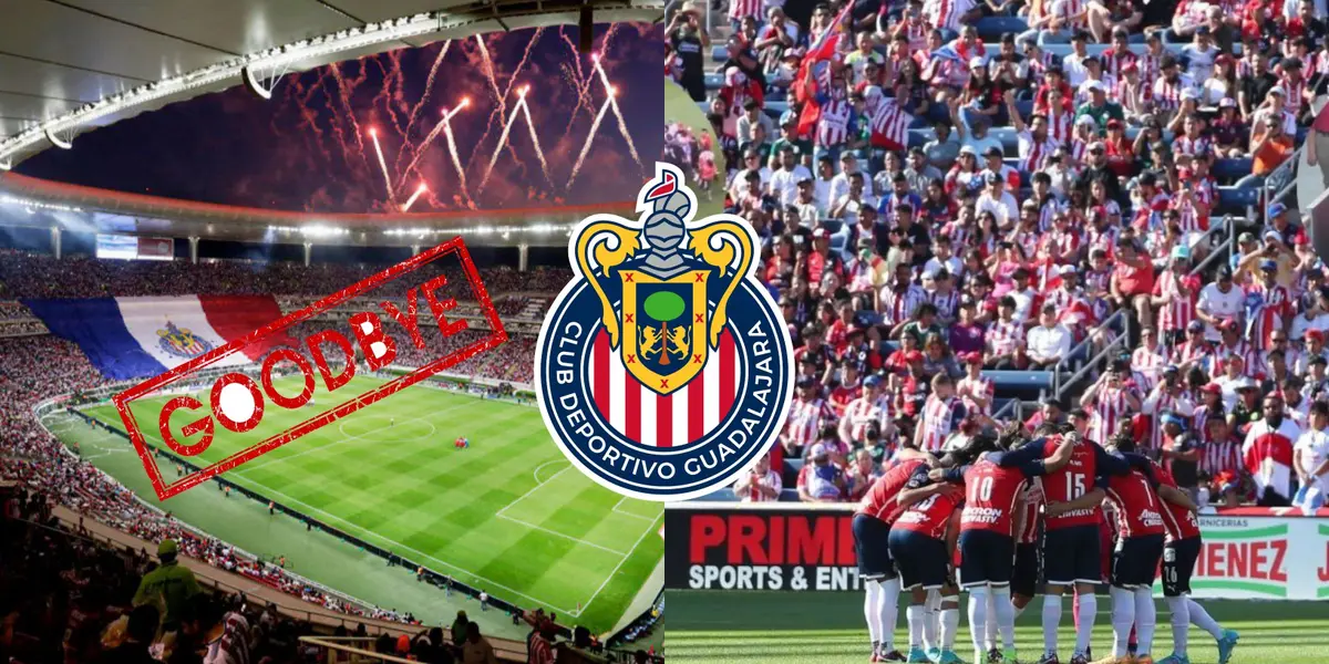 El Guadalajara le diría adiós al Estadio Akron para inesperadamente jugar como locales en otra cancha.
