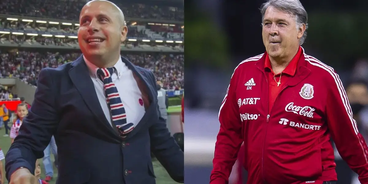El histórico 100 de Chivas habló sobre el entrenador de la selección mexicana.