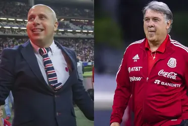 El histórico 100 de Chivas habló sobre el entrenador de la selección mexicana.