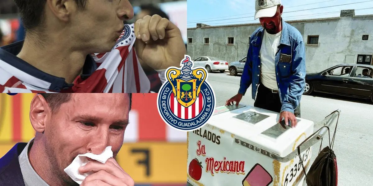 El jugador de Chivas que dejó en el piso Leonel Messi y ahora vende helados