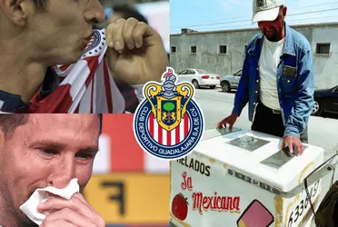 El jugador de Chivas que dejó en el piso Leonel Messi y ahora vende helados