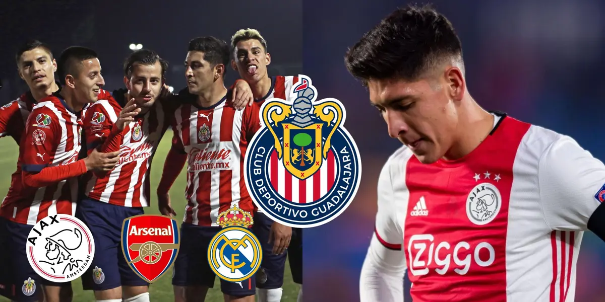 El jugador de Chivas que piden en Europa, mientras el Borussia Dortmund rechazó a Edson Álvarez.