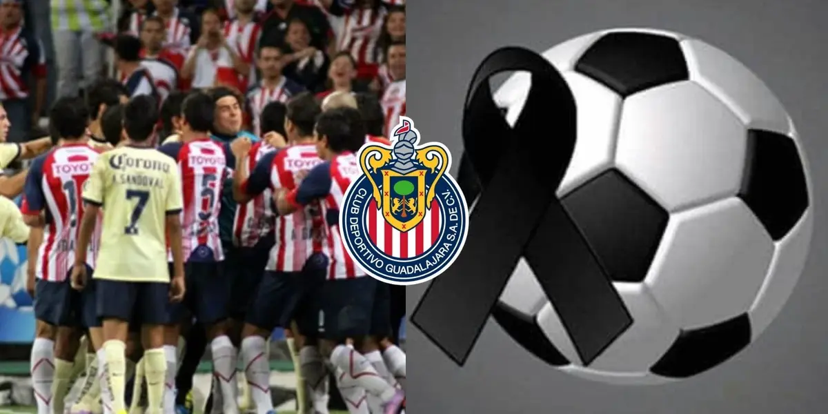 El jugador que durante un clásico Chivas-América quiso golpear a la figura del Rebaño; ahora lamentablemente fallece