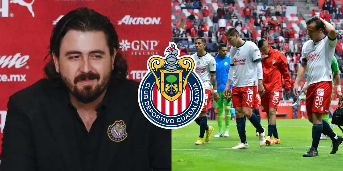 El jugador que pide desesperadamente que lo dejen salir de Chivas, le quedó grande la camiseta.