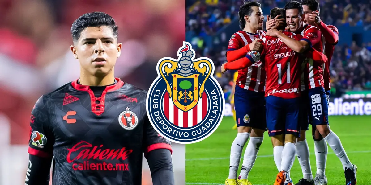 El jugador que Xolos habría pedido a Chivas para soltar al 'Toro' Víctor Guzmán.