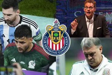 El periodista David Faitelson explota contra Gerardo Martino y revela por qué finalmente Alexis Vega no pudo acabar el partido.