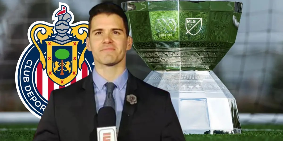 El periodista de ESPN, Sergio Dipp aseguró que Chivas ganará la Leagues Cup.