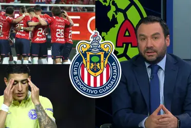 El periodista Fernando Cevallos destapó porque en Chivas existe mejor animo de cara a la liguilla que en América.