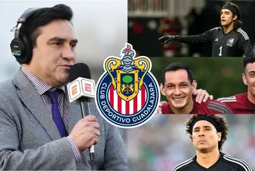 El periodista Jorge Pietrasanta sorprendió a todos con el portero que para él debería llegar a Chivas.