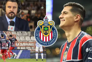 El polémico comentarista de ESPN sueña con Chivas y ahora se fue contra el ‘Tepa’ González.
