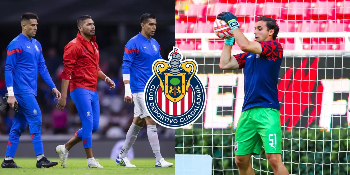 El portero que ha llamado la atención de Veljko Paunovic en Chivas y que podría ser alternativa para Jiménez en Chivas.