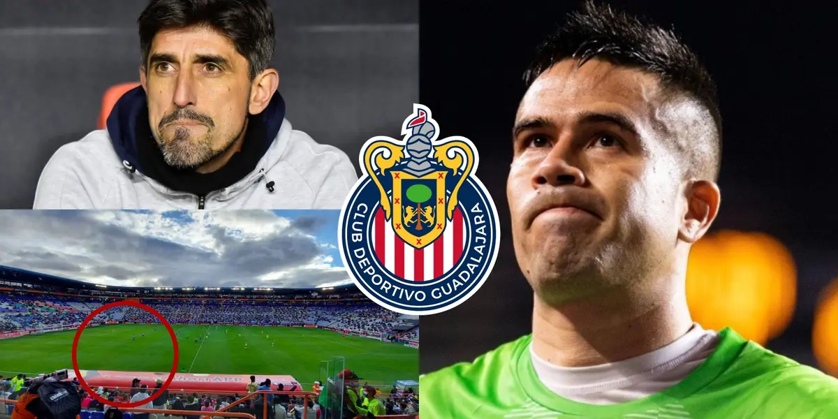 El que sería el próximo sustituto de Miguel Jiménez en el arco de Chivas estuvo en el Estadio Hidalgo.