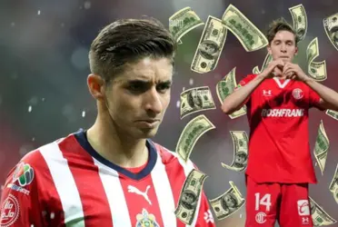 El rebaño pagó aproximadamente 6 millones por el Cone, lo que les costaría llevar a Marcel Ruiz de Toluca