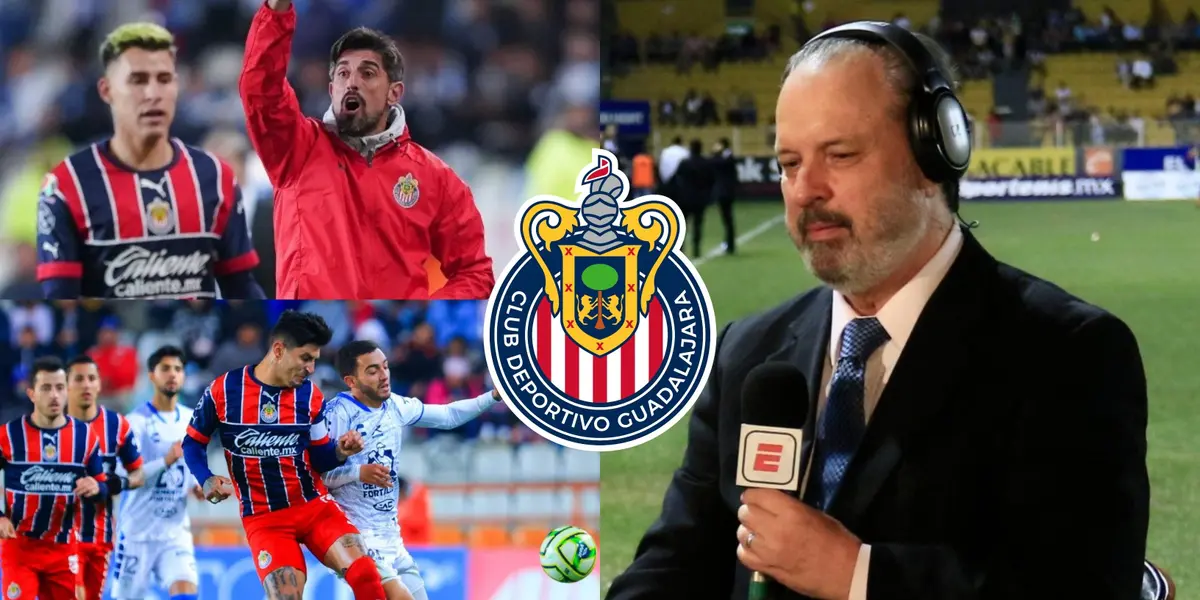 El reconocido periodista Roberto Gómez Junco se rindió ante el juego de las Chivas de Paunović.