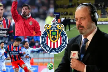 El reconocido periodista Roberto Gómez Junco se rindió ante el juego de las Chivas de Paunović.