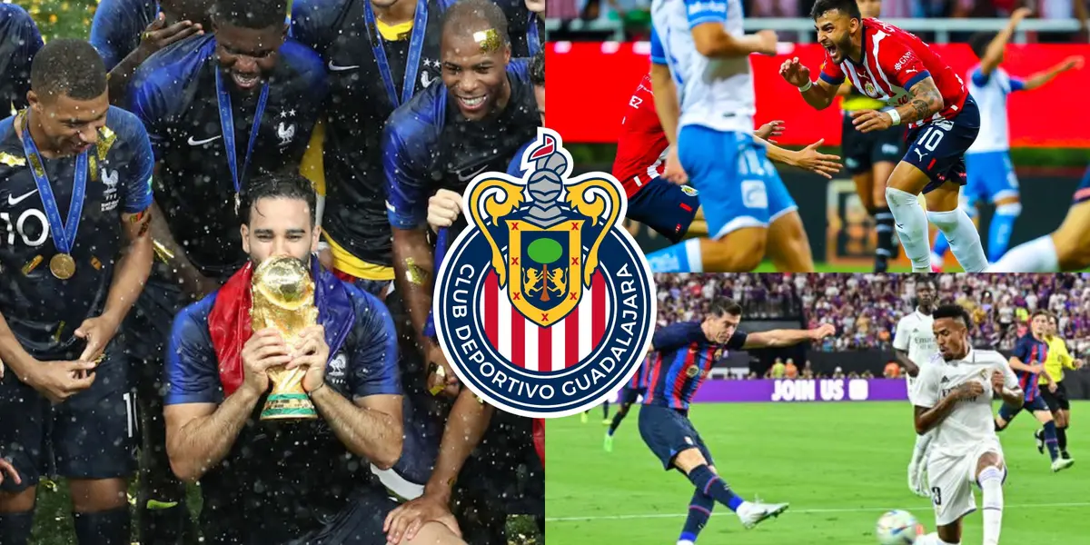 El vigente campeón del mundo ve al 10 de Chivas jugando en el futbol europeo.