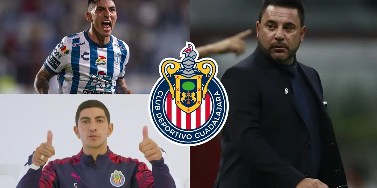 El volante de Pachuca podría volver a Chivas en caso de concretarse la llegada de Mohamed.