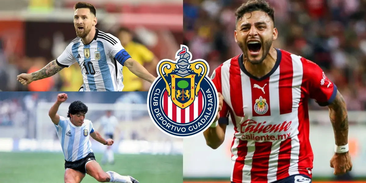 En Argentina reconocen el talento del jugador del Guadalajara e incluso lo comparan con el mejor de la historia.