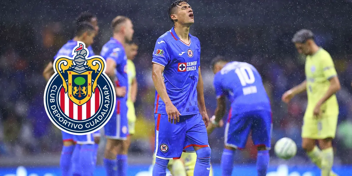 En Cruz Azul ya no lo consideran y llegaría a Chivas a partir de la siguiente temporada.
