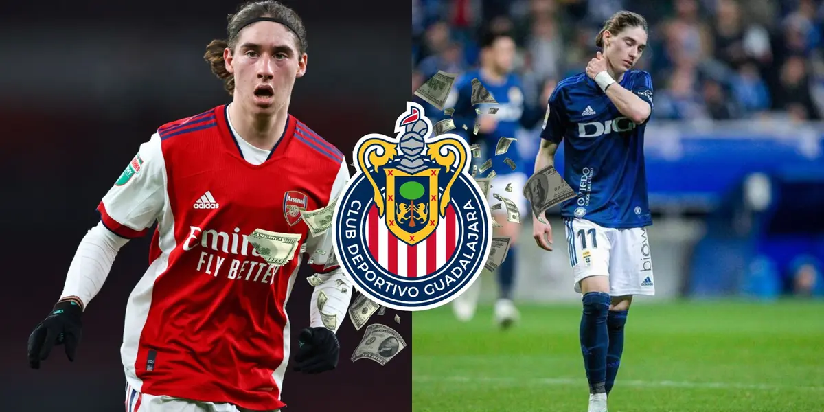 En el Real Oviedo ganaba 7 millones, esto es lo que ganaría Marcelo Flores en Chivas.