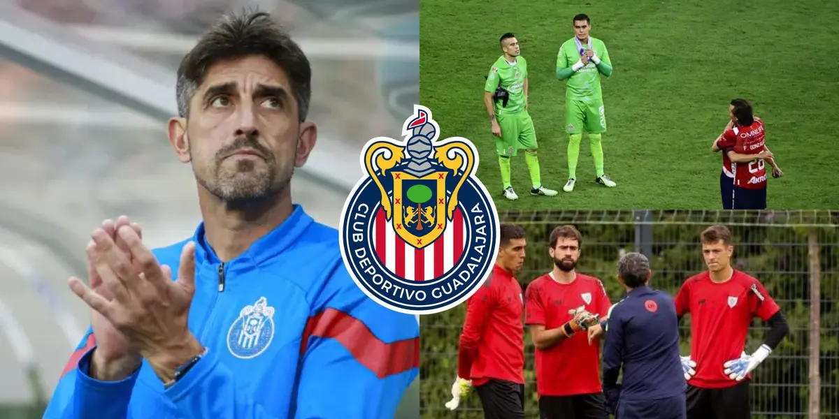 En pleno juego entre Chivas y Athletic de Bilbao, Paunovic habría encontrado al reemplazo para la portería de Chivas.