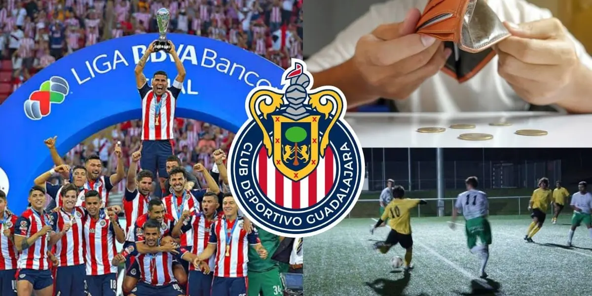 En su breve paso por Chivas alcanzó a salir campeón.