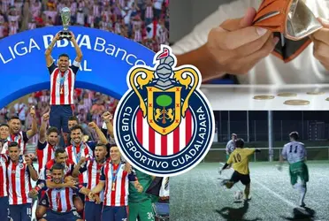 En su breve paso por Chivas alcanzó a salir campeón.