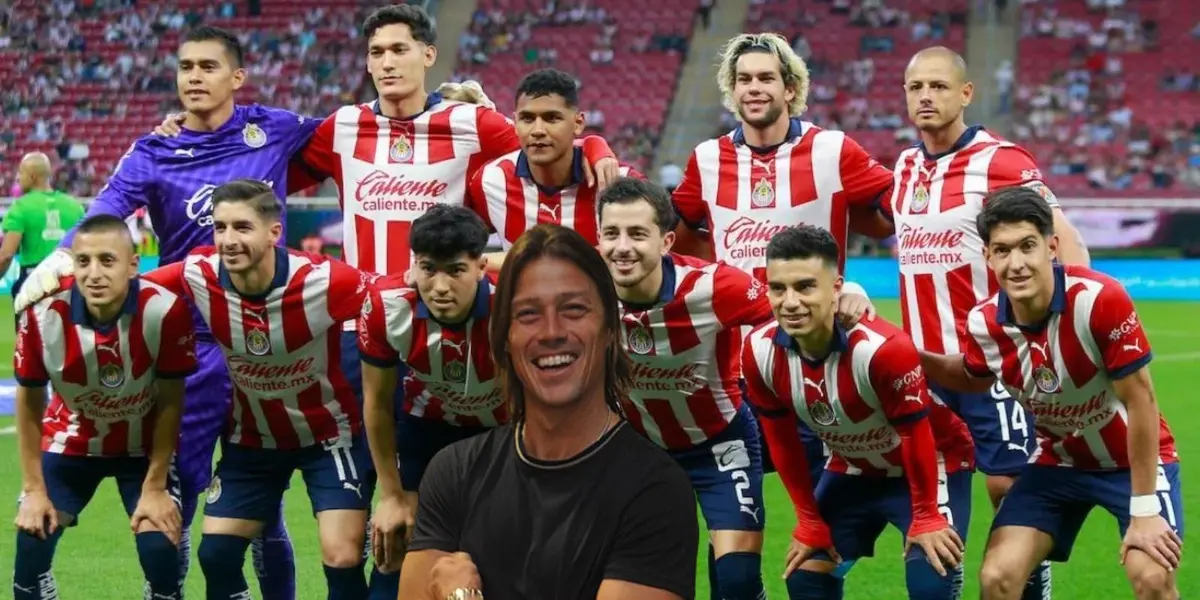 Equipo de Chivas y Matías Almeyda/ FOTO: Twitter Chivas