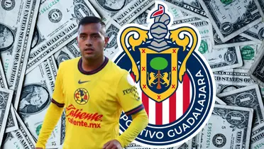 Erick Sánchez y escudo de Chivas/FOTO: Transfermarkt