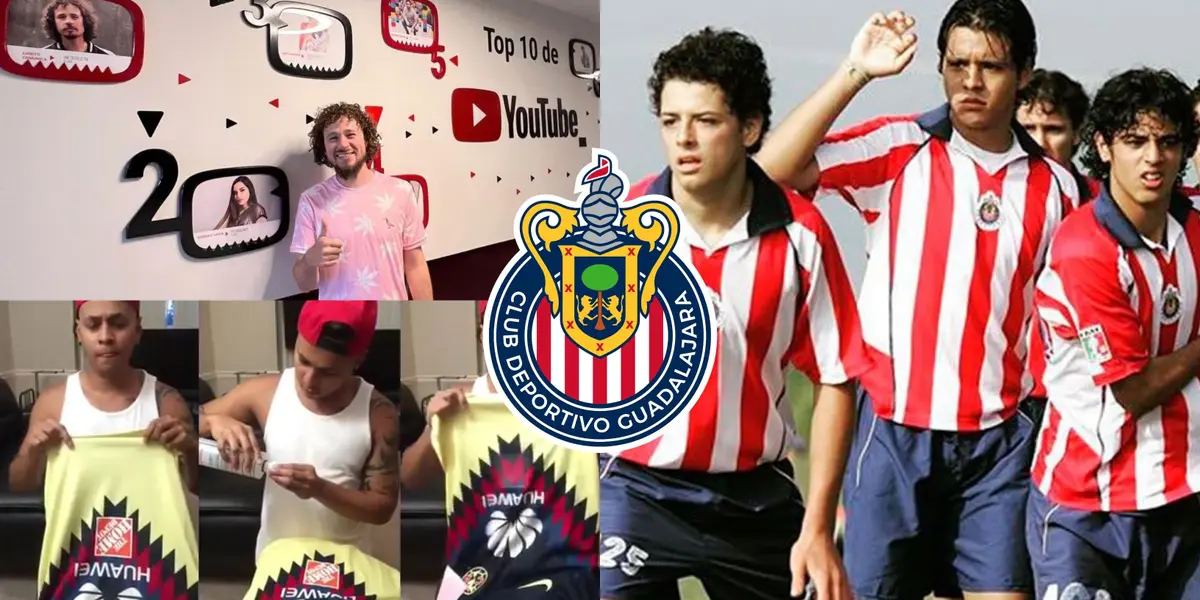 Es americanista, pero soñaba jugar junto a Javier Hernández en Chivas, hoy es youtubero.