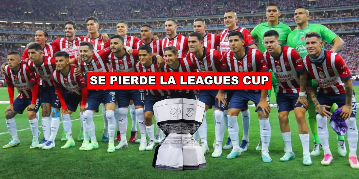 Es baja de último minuto, no tendrá actividad en Leagues Cup con Chivas.