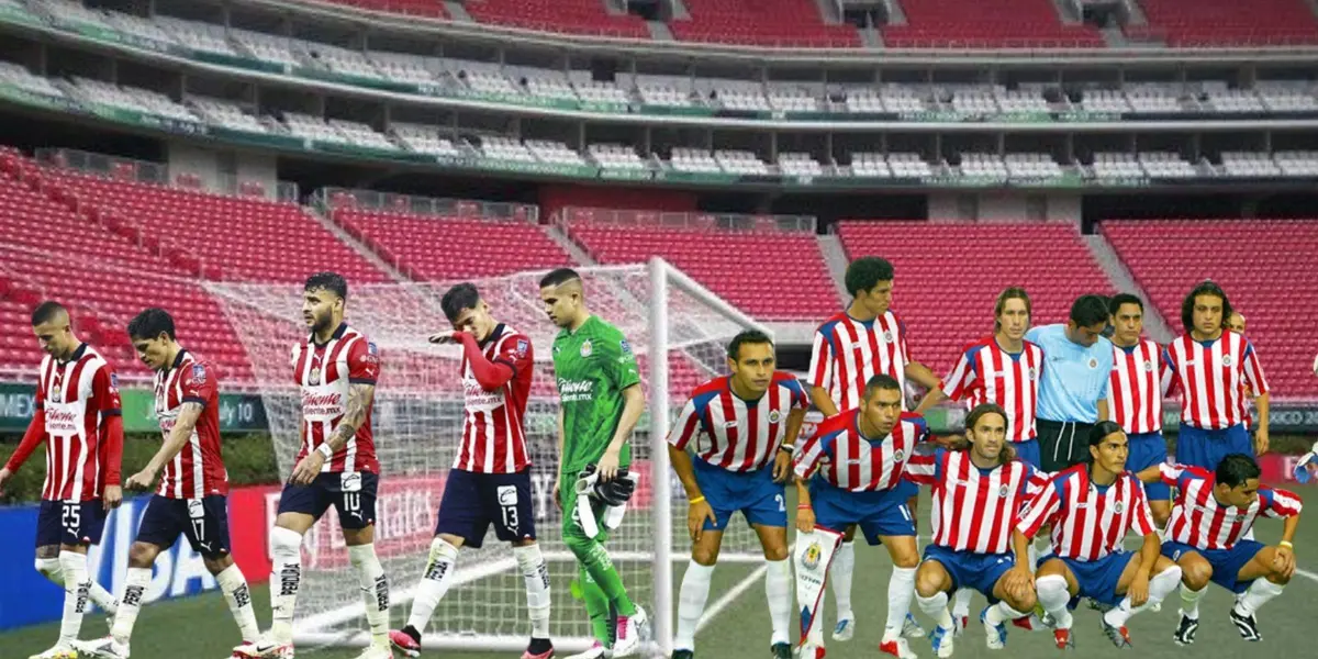 Eso sí era sentir los colores, el rojiblanco que jugó fracturado por amor a las Chivas