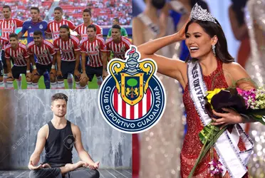 Esta casado con quien fuese la mujer más bella de México, jugó en Chivas y hoy se dedica al yoga.