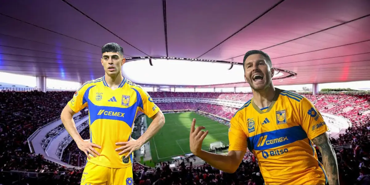 Estadio tomado de Chivas, con Brunetta y Gignac al frente